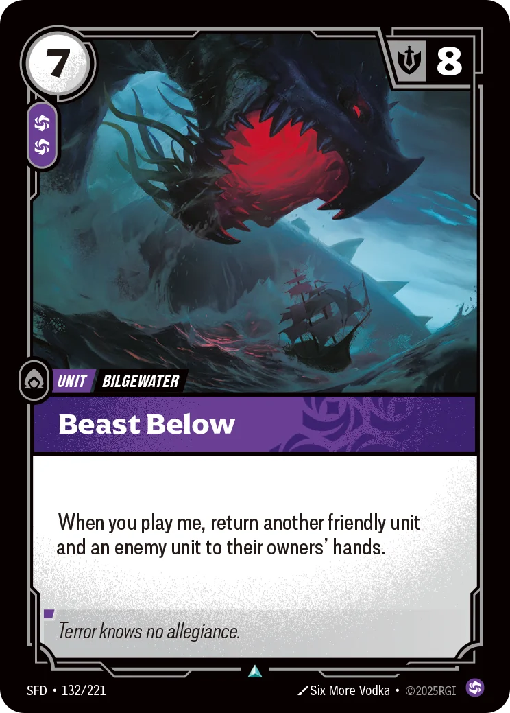 Beast Below [SFD-132/221] CN