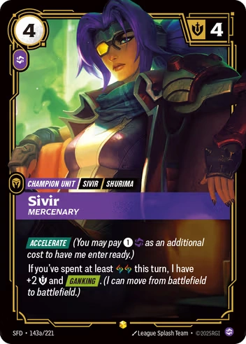 [Chinese] Sivir, Mercenary [SFD-143A/221]
