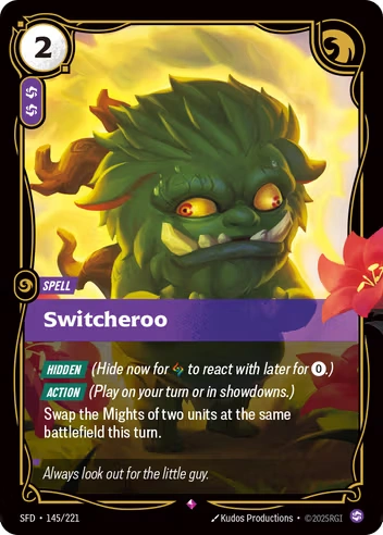 Switcheroo [SFD-145/221]