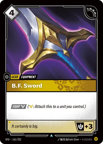 B.F. Sword [SFD-161/221] CN