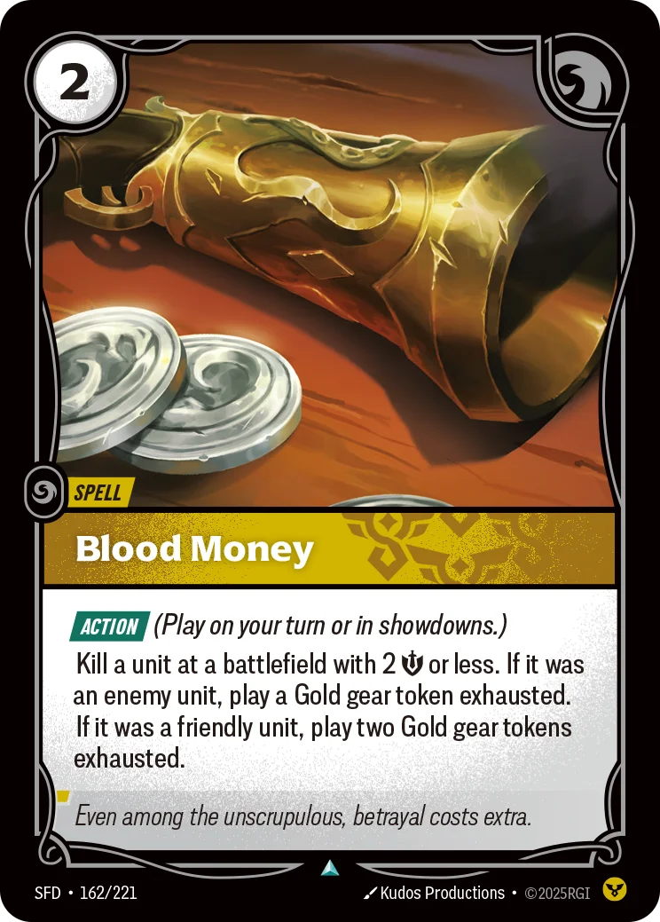 Blood Money [SFD-162/221] CN