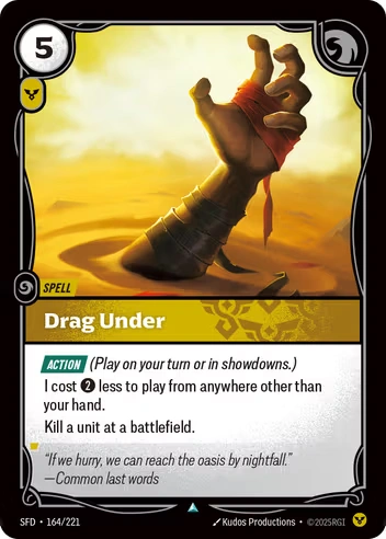 Drag Under [SFD-164/221]