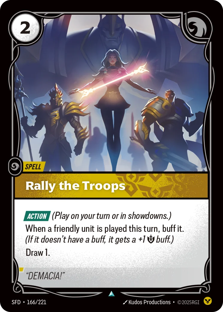 Rally the Troops [SFD-166/221]