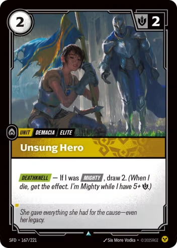 Unsung Hero [SFD-167/221]