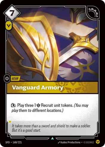 Vanguard Armory [SFD-168/221]