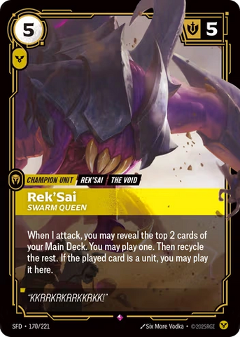Rek'Sai, Swarm Queen [SFD-170/221] CN