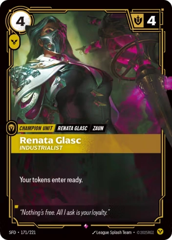 Renata Glasc, Industrialist [SFD-171/221]