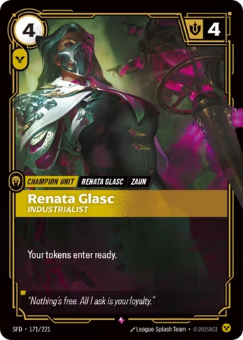 Renata Glasc, Industrialist [SFD-171/221]