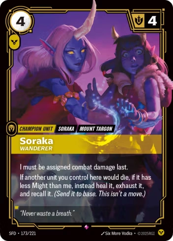 Soraka, Wanderer [SFD-173/221] CN