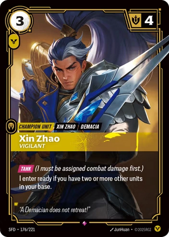 Xin Zhao, Vigilant [SFD-176/221] CN