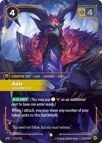 [Chinese] Azir, Sovereign [SFD-177A/221]