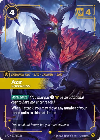 Azir, Sovereign [SFD-177A/221]
