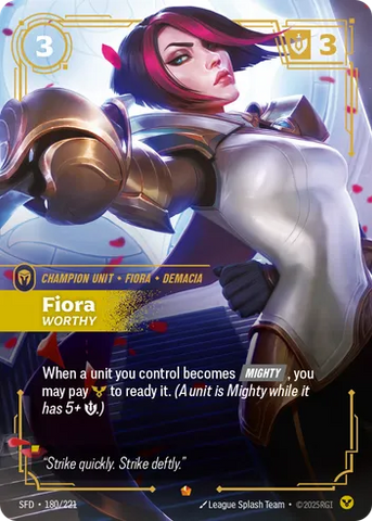 Fiora, Worthy [SFD-180/221] CN