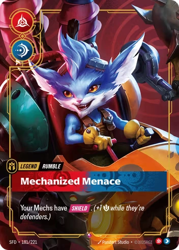 Mechanized Menace [SFD-181/221] CN