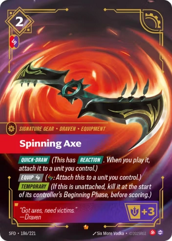 Spinning Axe [SFD-186/221]