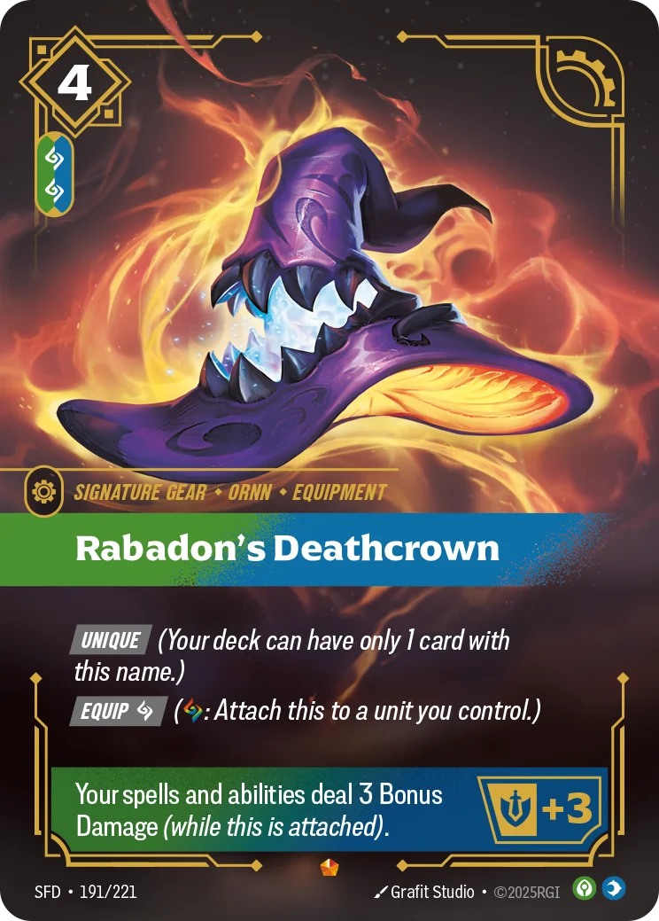 Rabadon's Deathcrown [SFD-191/221] CN