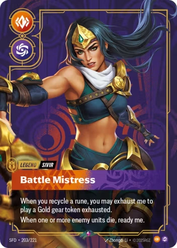 Battle Mistress [SFD-203/221]