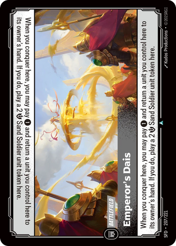 Emperor's Dais [SFD-207/221] CN