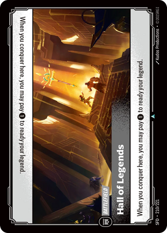 Hall of Legends [SFD-210/221] CN