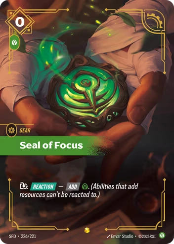 [Chinese] Seal of Focus [SFD-226/221]