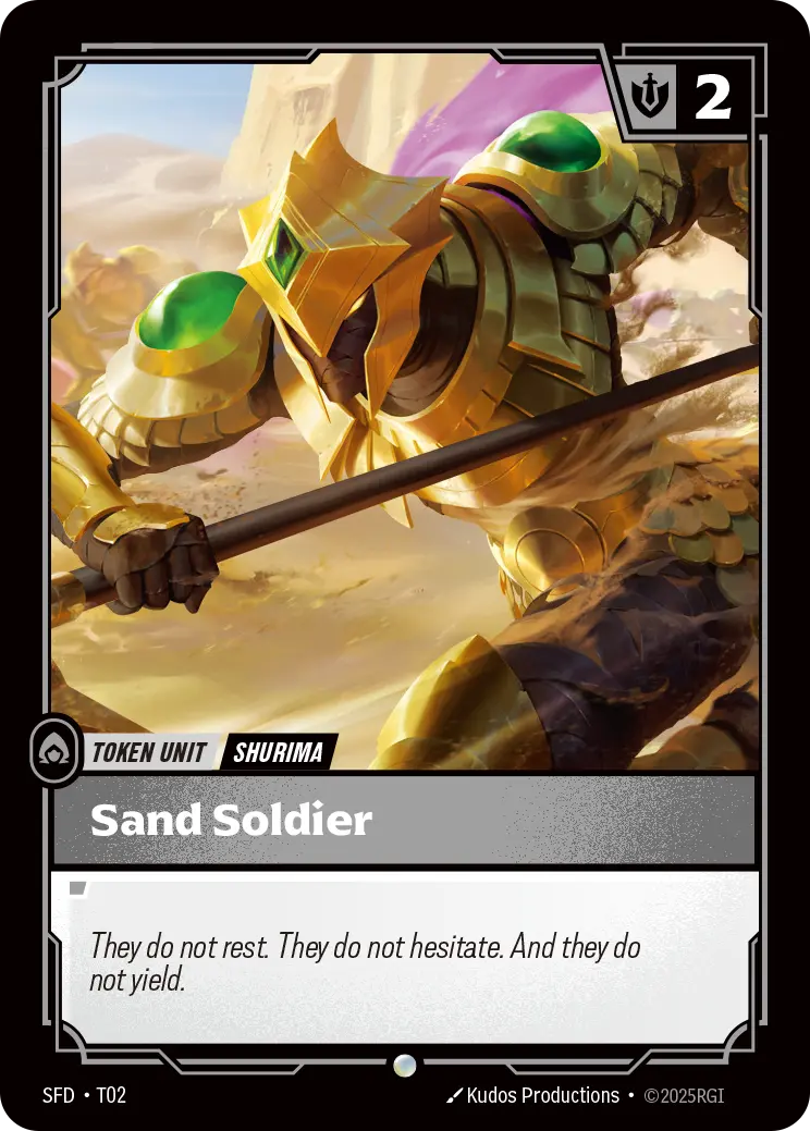 Sand Soldier [SFD-T02]