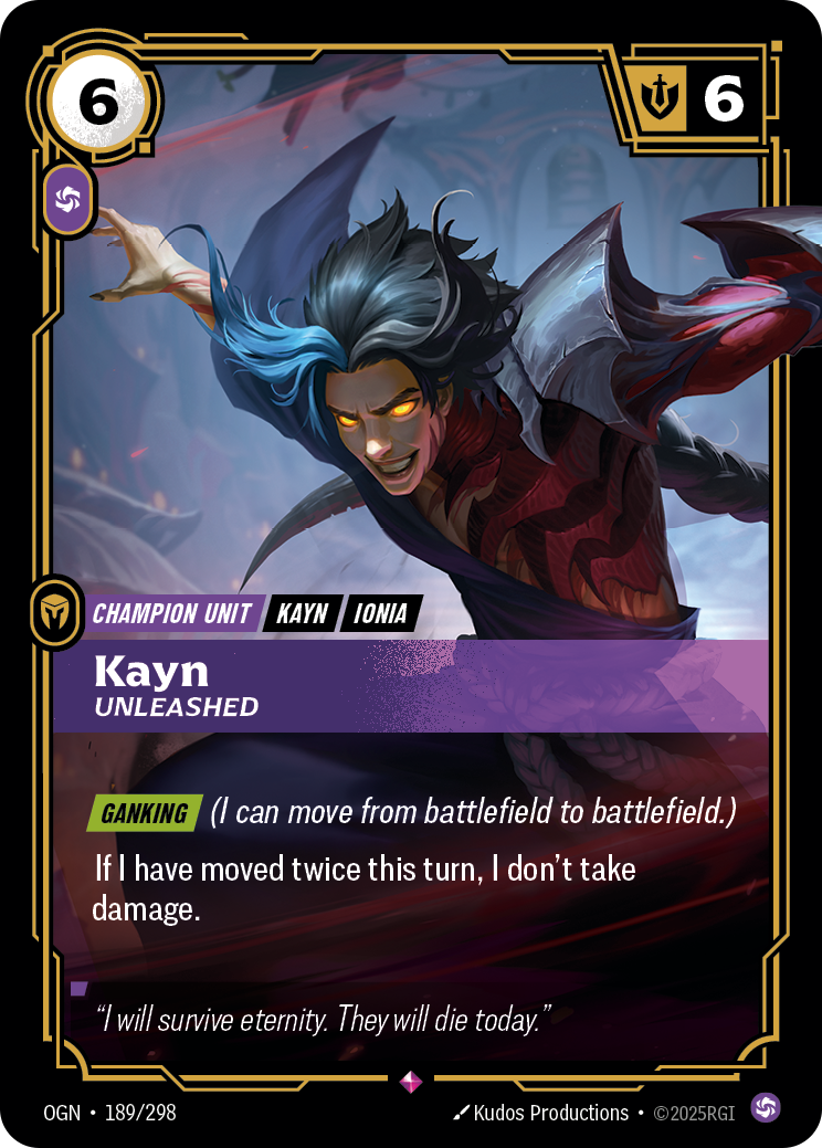 Kayn, Unleashed [OGN-189/298] CN