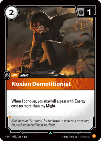 Noxian Demolitionist [VEN-080/166]