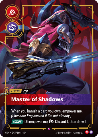 Zed - Master of Shadows [VEN-143/166]