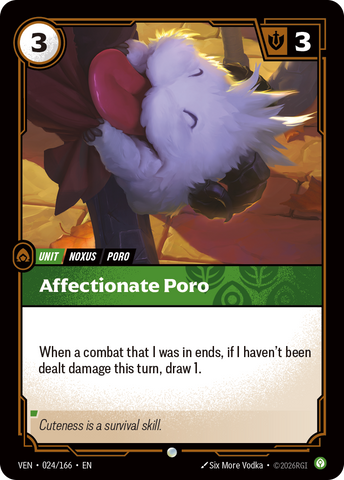Affectionate Poro [VEN-024/166]