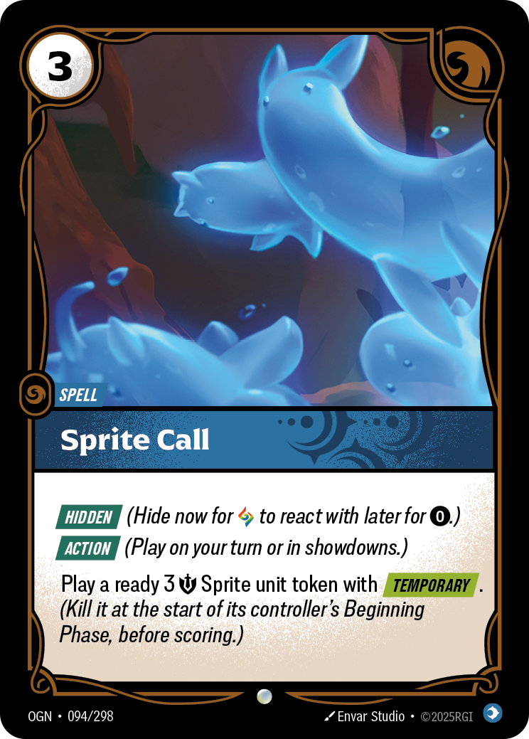 [Chinese] Sprite Call [OGN-094/298]