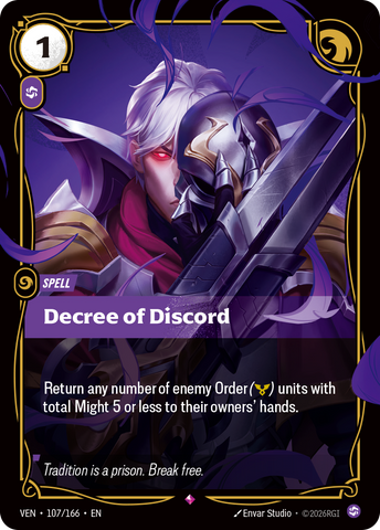 Decree of Discord [VEN-107/166]