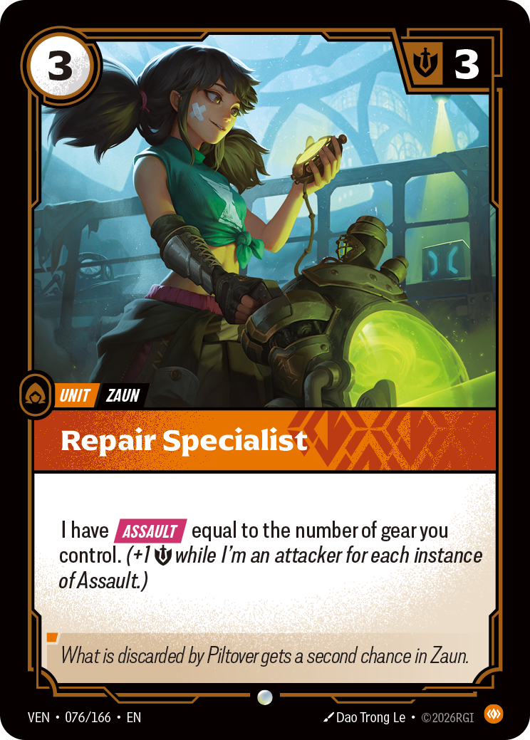 Repair Specialist [VEN-076/166]
