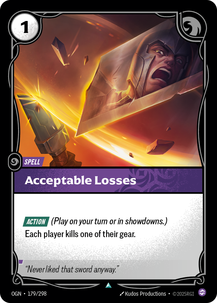 [Chinese] Acceptable Losses [OGN-179/298]