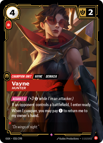 Vayne, Hunter [OGN-035/298]