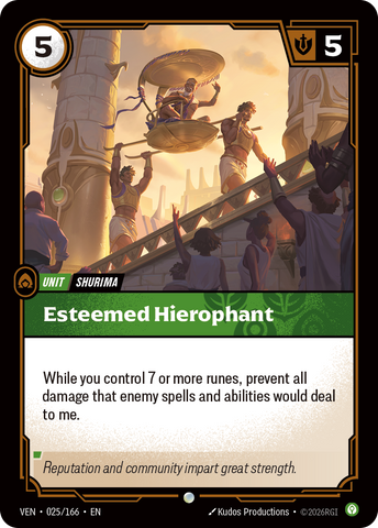 Esteemed Hierophant [VEN-025/166]