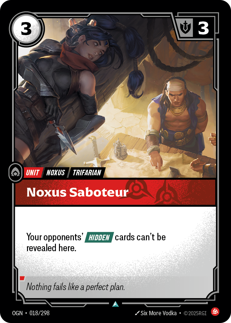 Noxus Saboteur [OGN-018/298]