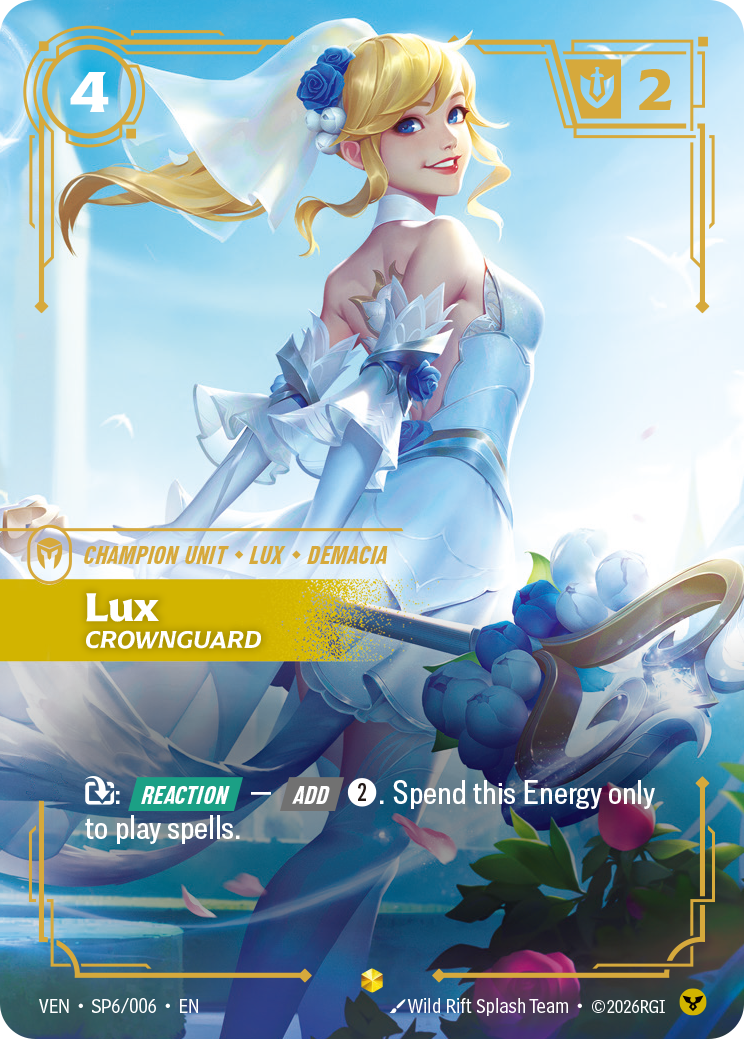 [Chinese] Lux, Crownguard [VEN-SP6/006]