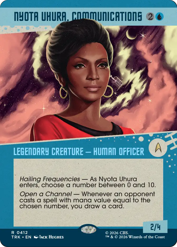 Nyota Uhura, Communications (Showcase) [Star Trek]