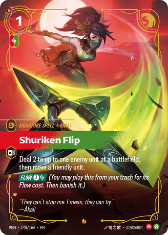 Shuriken Flip [VEN-140/166]