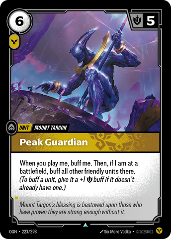 [Chinese] Peak Guardian [OGN-223/298]