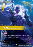 Shen, Leader of the Kinkou Order (Alternate Art) [VEN-138A/166]