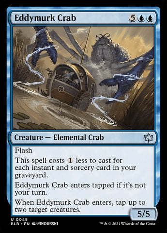 Eddymurk Crab [Bloomburrow]