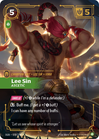 Lee Sin, Ascetic [OGN-078/298] CN