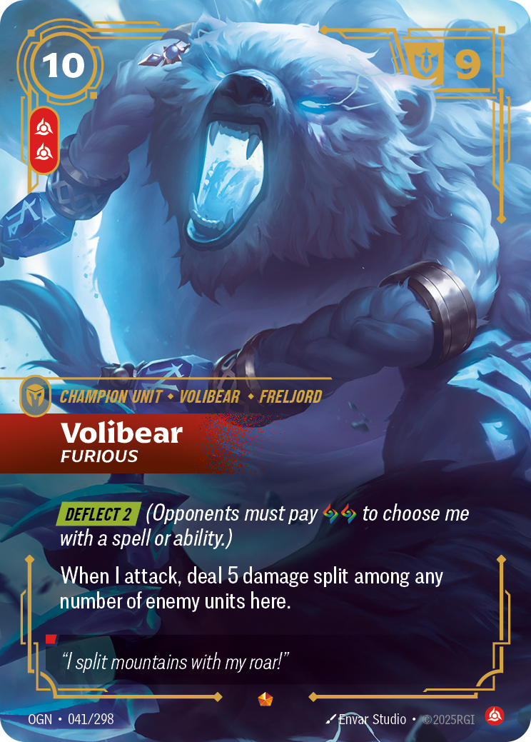 Volibear, Furious [OGN-041/298]
