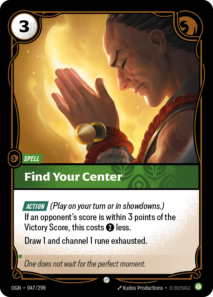 [Chinese] Find Your Center [OGN-047/298]