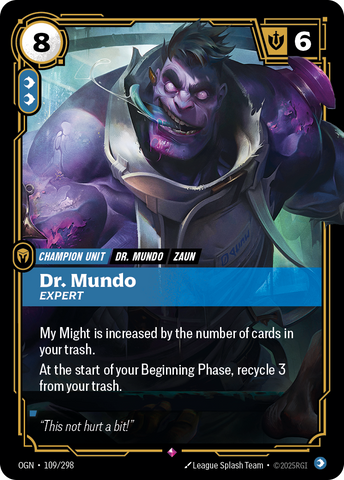 Dr. Mundo, Expert [OGN-109/298]