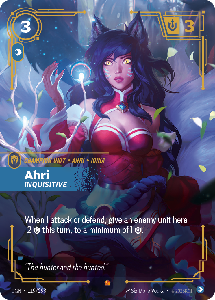 Ahri, Inquisitive [OGN-119/298]