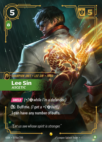 Lee Sin, Ascetic [OGN-078a/298]