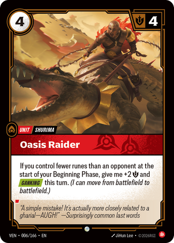 Oasis Raider [VEN-006/166]