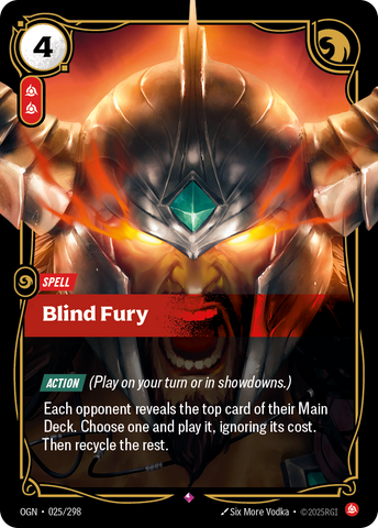 Blind Fury [OGN-025/298]